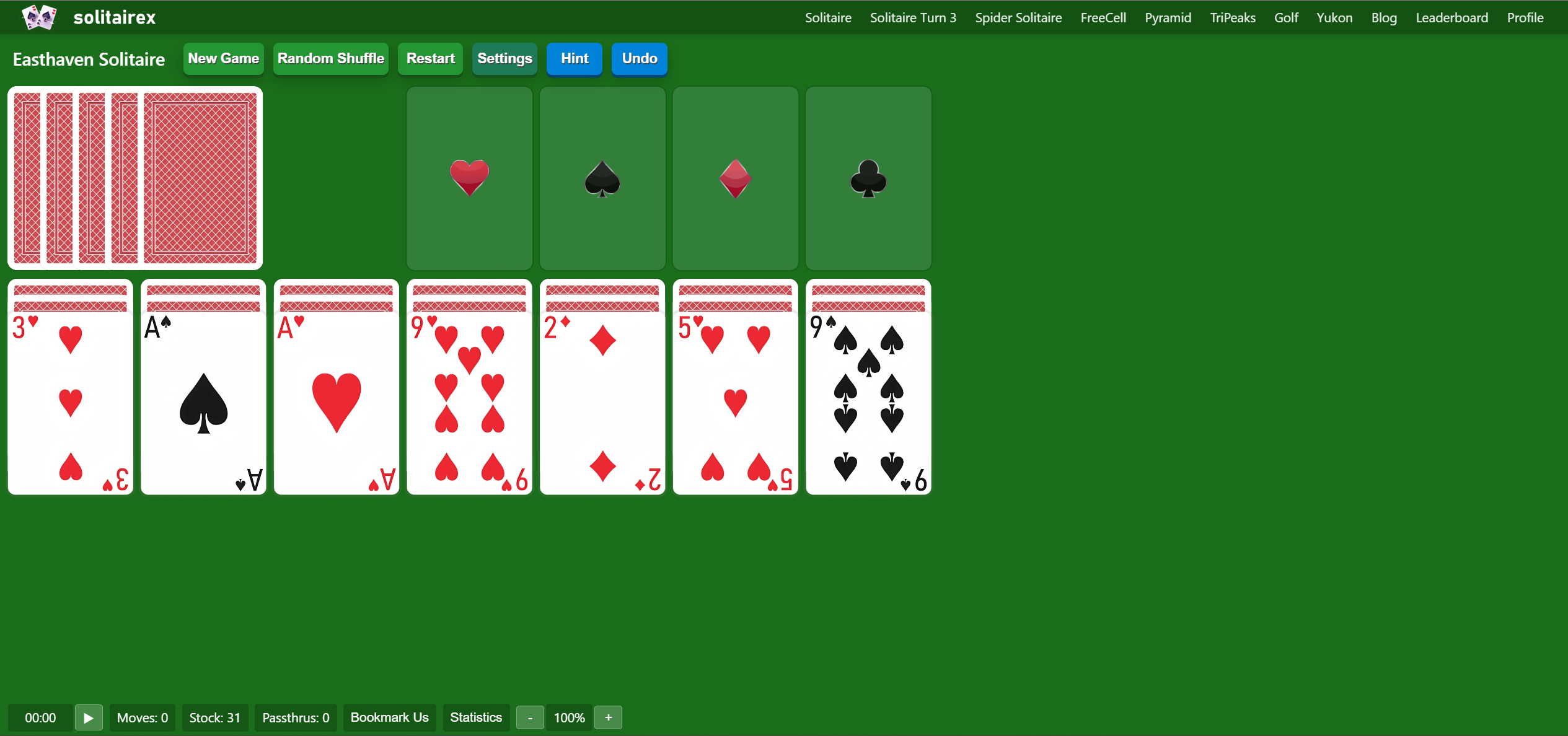 Easthaven Solitaire