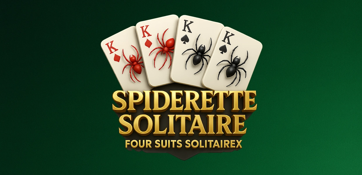 Spiderette Solitaire Four Suits