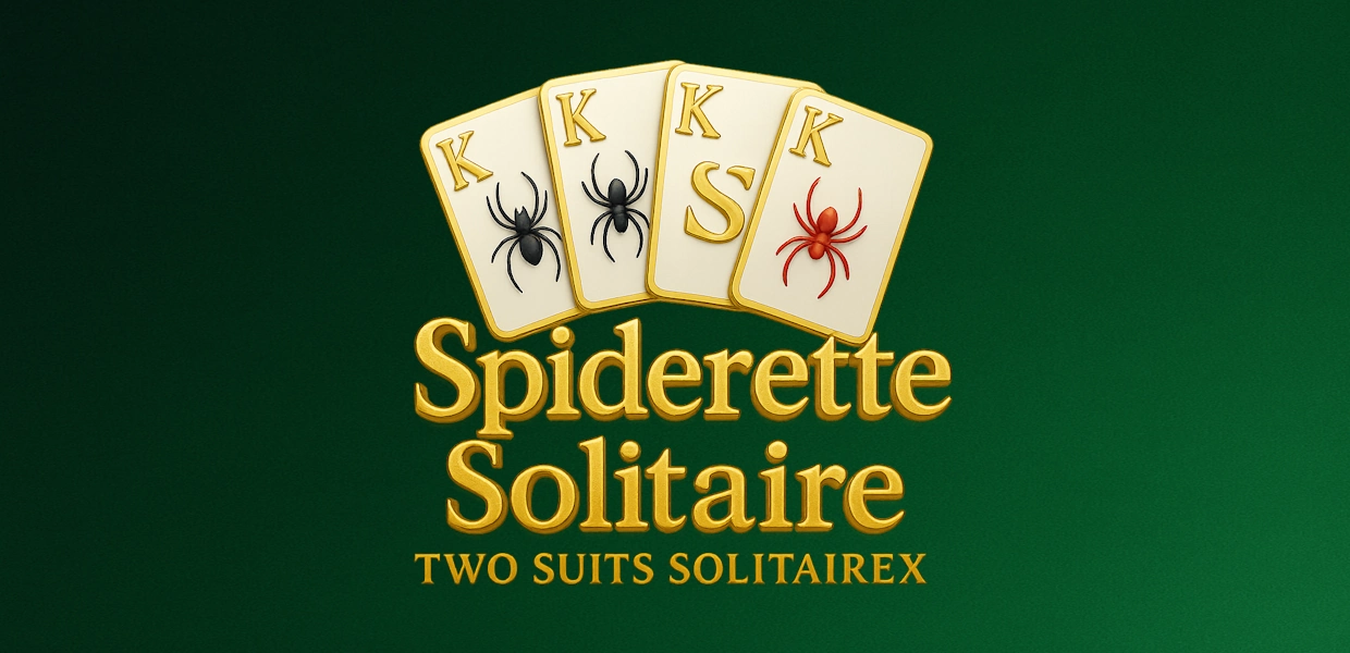 Spiderette Solitaire Two Suits