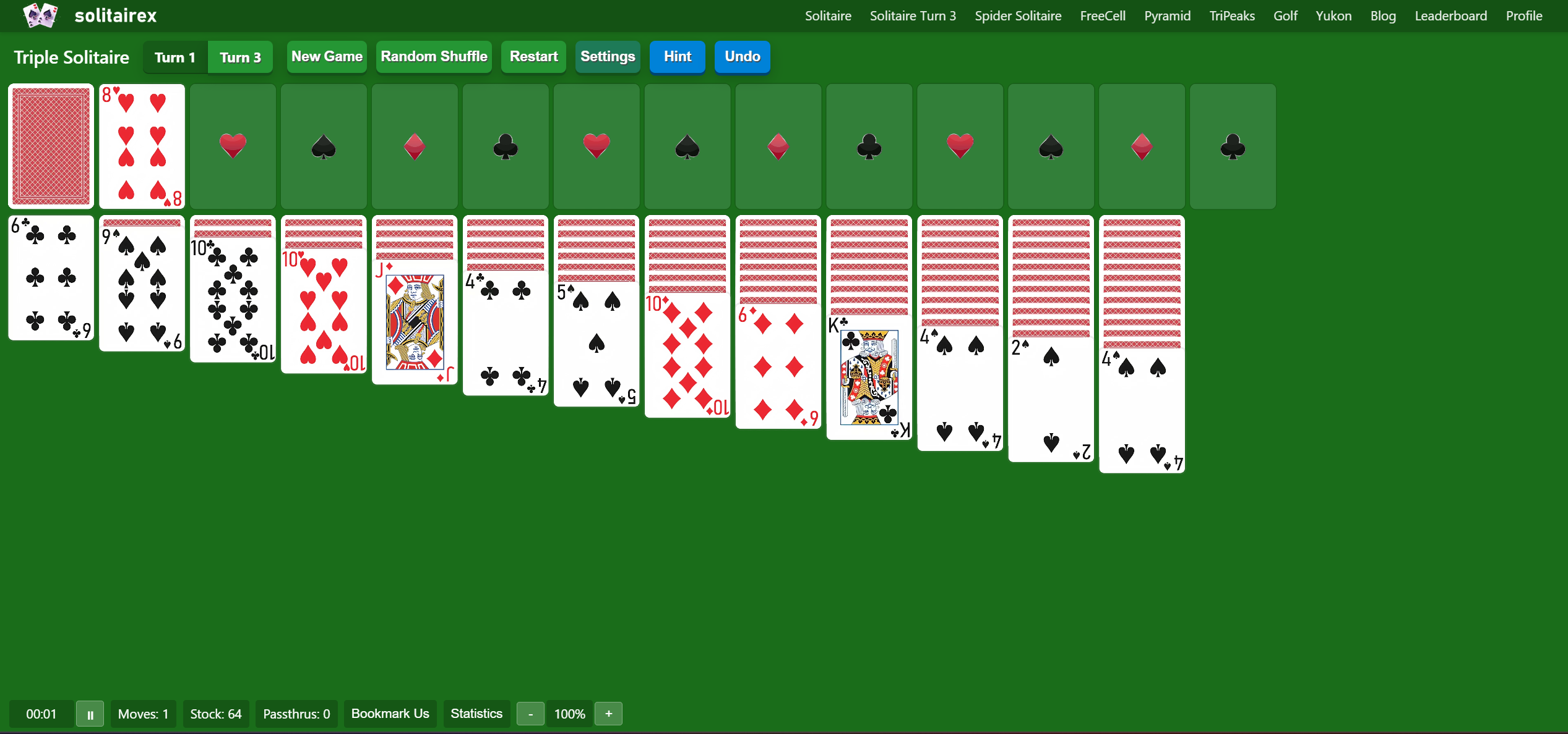 Triple Solitaire